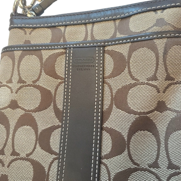 Coach Women's Signature Swingpack Crossbody Messenger Bag  B0768-F06016 - Picture 7 of 9